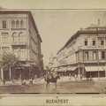 Kossuth Lajos utca a Rákóczi (Kerepesi) út felől nézve. A felvétel 1894 körül készült. A kép forrását kérjük így adja meg: Fortepan / Budapest Főváros Levéltára. Levéltári jelzet: HU.BFL.XV.19.d.1.07.002