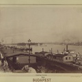 budai alsó rakpart a Margit híd felé nézve. A felvétel 1894-1900 között készült. A kép forrását kérjük így adja meg: Fortepan / Budapest Főváros Levéltára. Levéltári jelzet: HU.BFL.XV.19.d.1.08.131