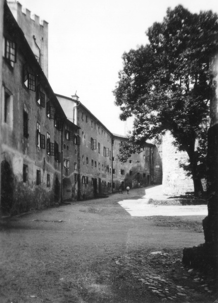 Festung Hohensalzburg, balra fent a Reckturm látszik.