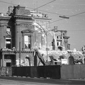 Blaha Lujza tér, a Nemzeti Színház bontása.