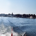 a kikötő a Boden-tóról nézve.