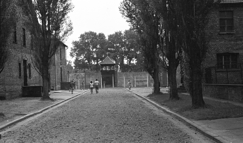 az auschwitz–birkenaui koncentrációs tábor.