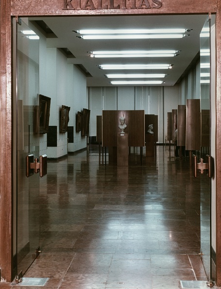 Budapesti Történeti Múzeum, kiállítóterem.